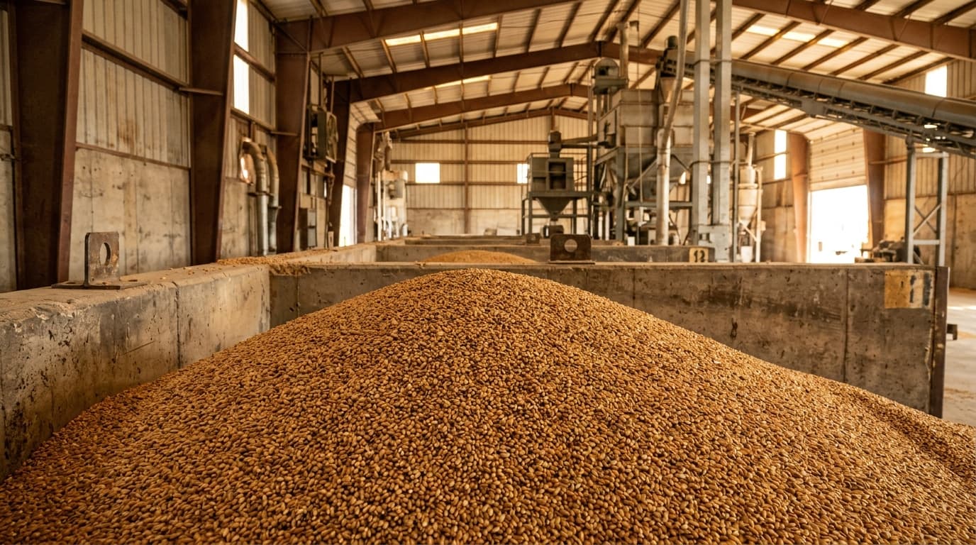 Bulk Ukrainian feed wheat for animal nutrition